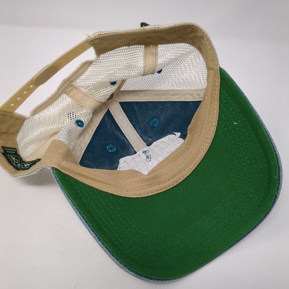 College of Western Idaho Snapback Trucker Hat Blue One Size Mesh Back - Picture 6 of 9